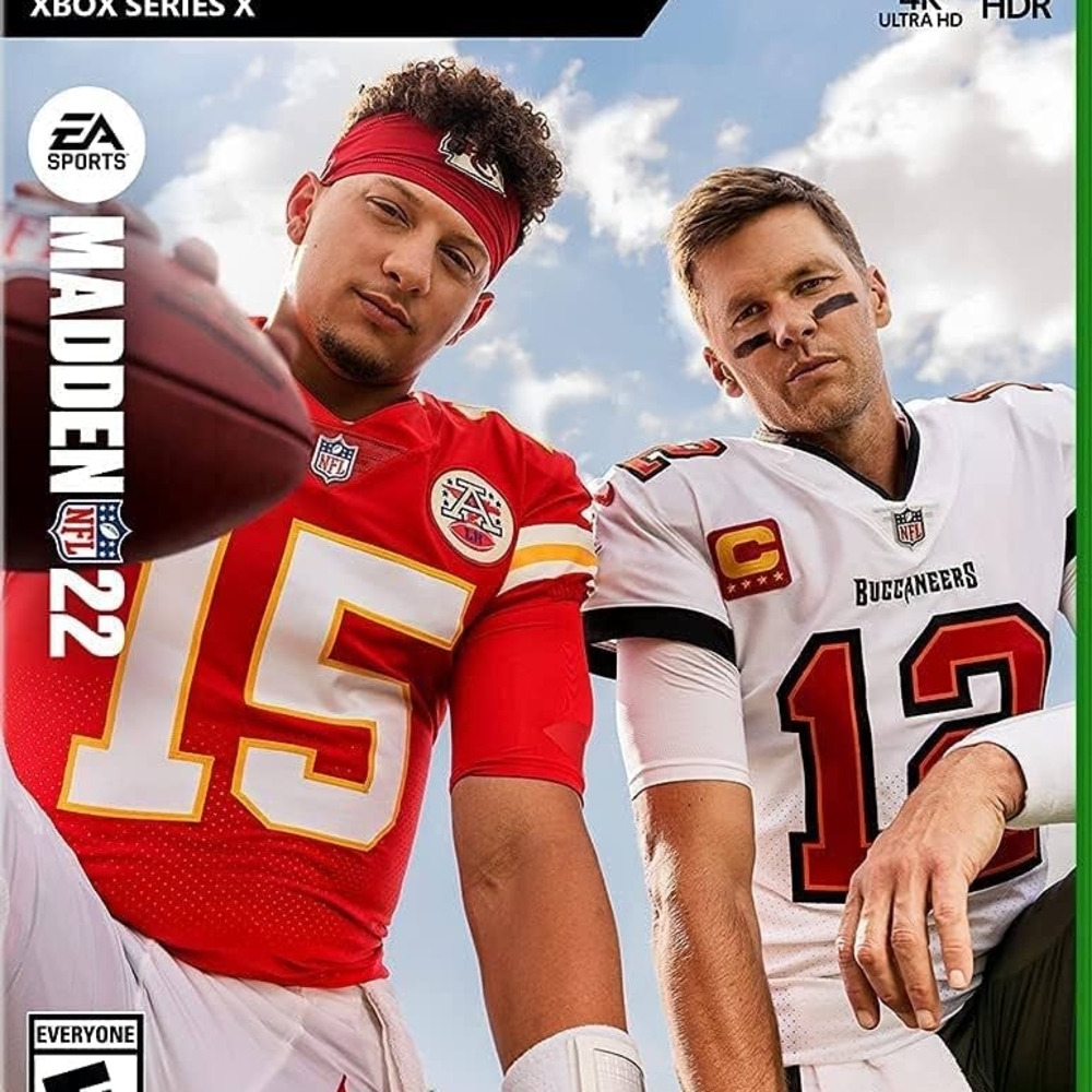 Madden NFL 22 for Xbox Series X - Red and White